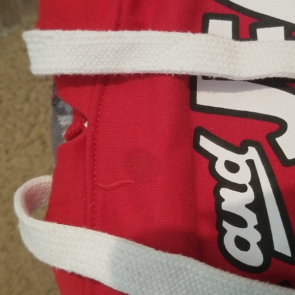 Tom and Jerry Red Hoodie White Strings - Picture 6 of 6